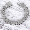 Shiny Cuban Link Rhinestone Bracelet